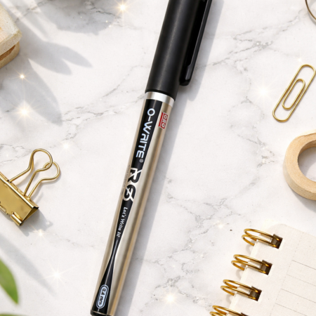 O-Write R6 Permanent Marker – Black Ink, Bold & Long-Lasting