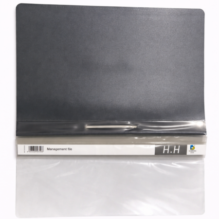 H.H A4 Management File – Plastic Clip Folder Document Holder