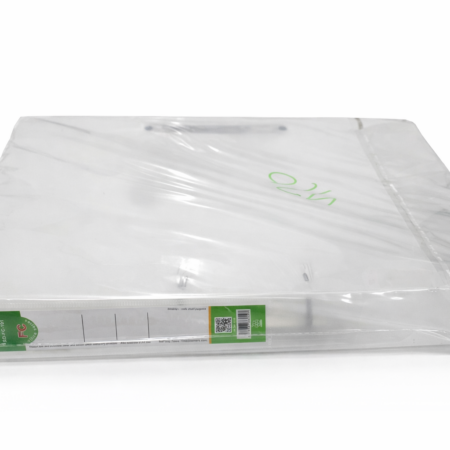 A4 Transparent Lever Arch File – Hard Plastic Box File Folder
