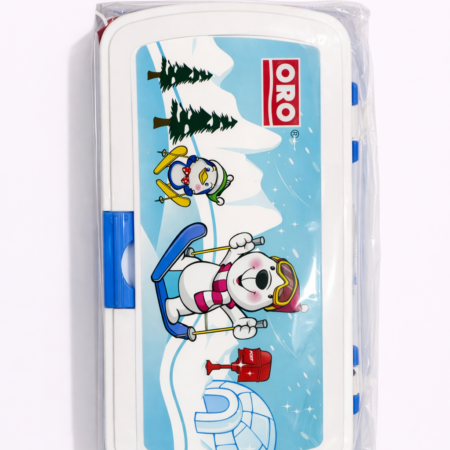 ORO Kids Cartoon Pencil Box – Hard Plastic Multipurpose Stationery Box