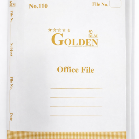 Golden Office File No. 110 – Premium Hard Cover Document File
