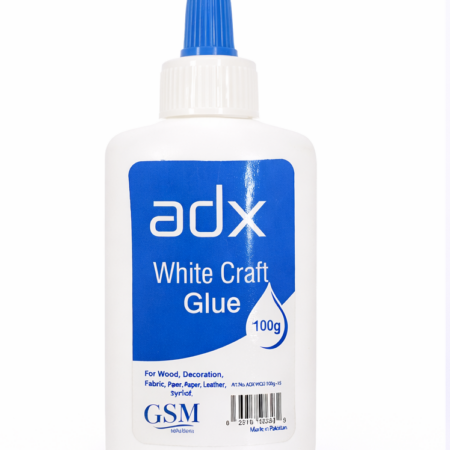 ADX White Craft Glue 100g – Multi-Purpose Adhesive for Paper, Wood & Fabric