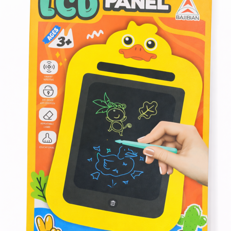Kids LCD Drawing Board – Reusable Writing & Drawing Tablet (Ages 3+)