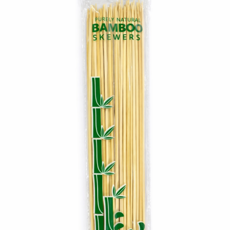 Wrapitt Natural Bamboo Skewers – Food & BBQ Wooden Sticks