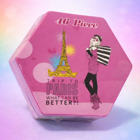 46 Piece Trip to Paris Art & Coloring Set