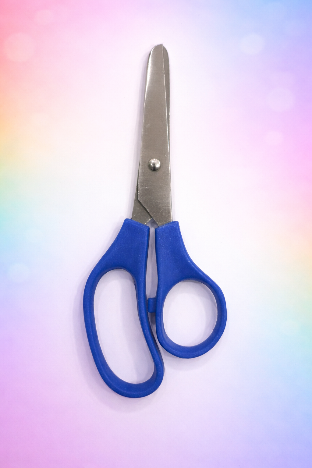 Office & School Stainless Steel Scissor β Blue Handle