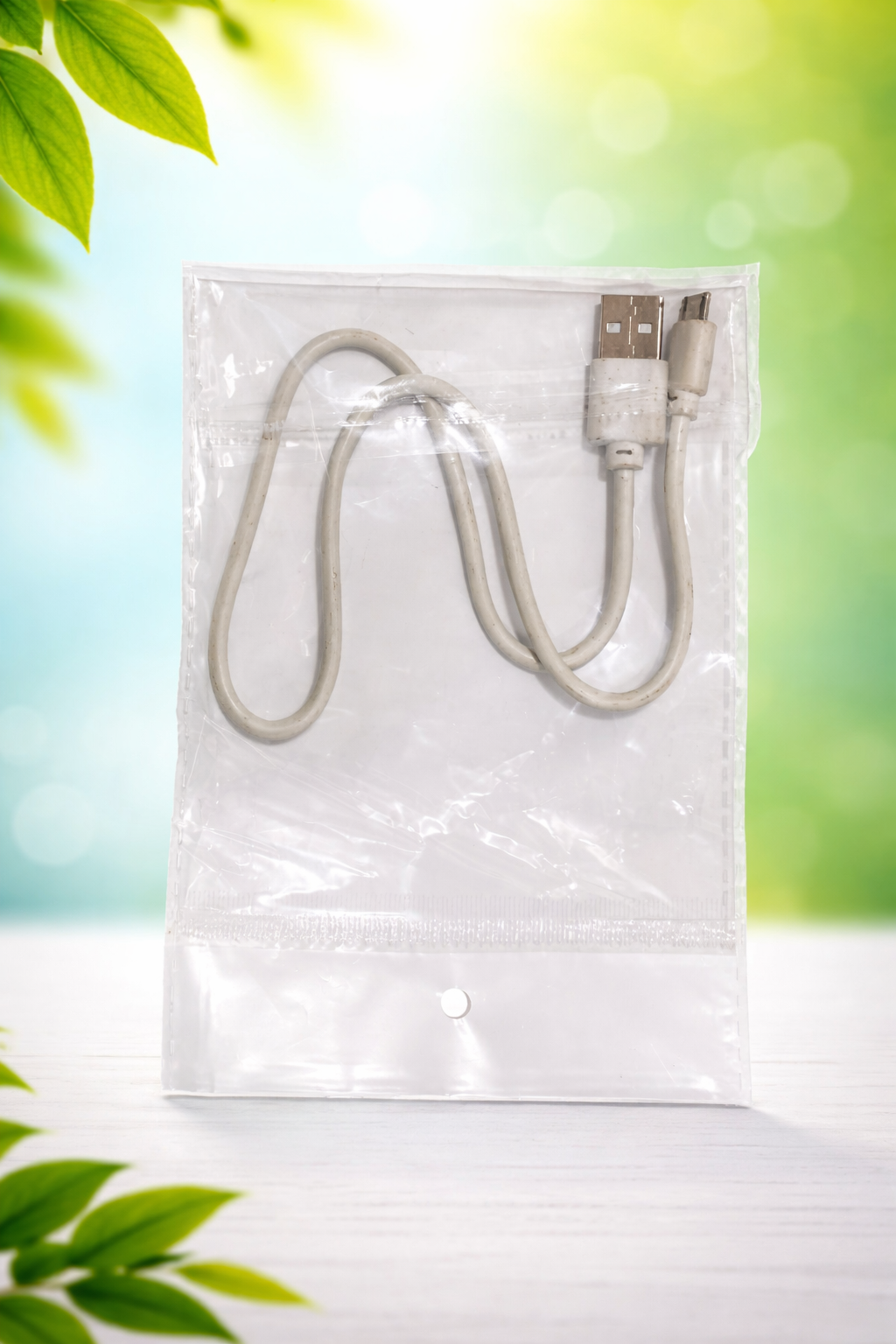 Used USB-A to Micro-USB Cable