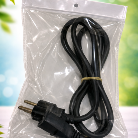 Used 2-Pin AC Power Cable (Euro Plug Power Cord)