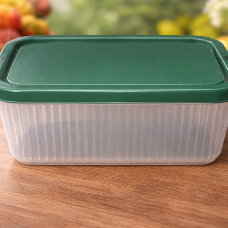 Maxware Crinkle Rectangular Food Storage Container β Medium 750ml Kitchen Storage Box