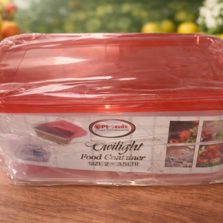 Phoenix Twilight Food Storage Container β 3.5L Large Plastic Kitchen Storage Box with Lid