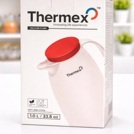 Thermex 1.0L Vacuum Flask – Hot & Cold Insulated Jug