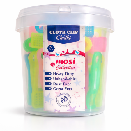 Mosi Collection Cloth Clips Set – 24 Pcs Heavy Duty Laundry Clips