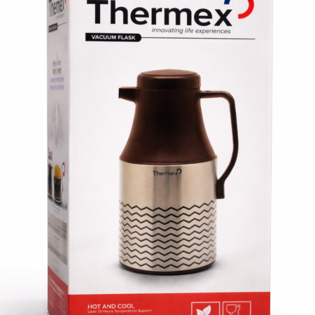 Thermex 1.0L Vacuum Flask – Hot & Cold Insulated Thermos Jug