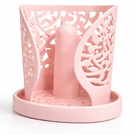 Multipurpose Kitchen Utensil Holder with Drain Tray – Spoon & Cutlery Organizer Stand