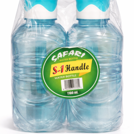 Safari S-1 Handle Water Bottle Set – 1100ml (Pack of 2)