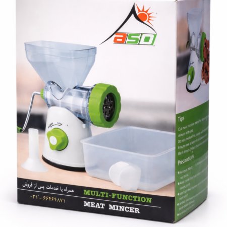 Manual Multi-Function Meat Mincer – Hand Operated Kitchen Grinder