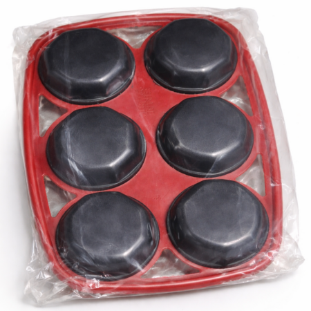 6-Cavity Non-Stick Muffin & Cupcake Baking Tray – Heat Resistant Mold Pan