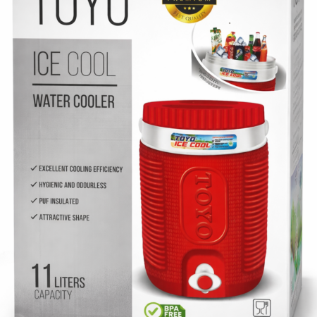 TOYO Ice Cool Water Cooler – 11L Insulated Drink Dispenser (BPA Free)
