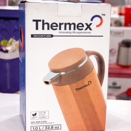 Thermex Vacuum Flask 1.0L – Hot & Cold Insulated Jug with Handle