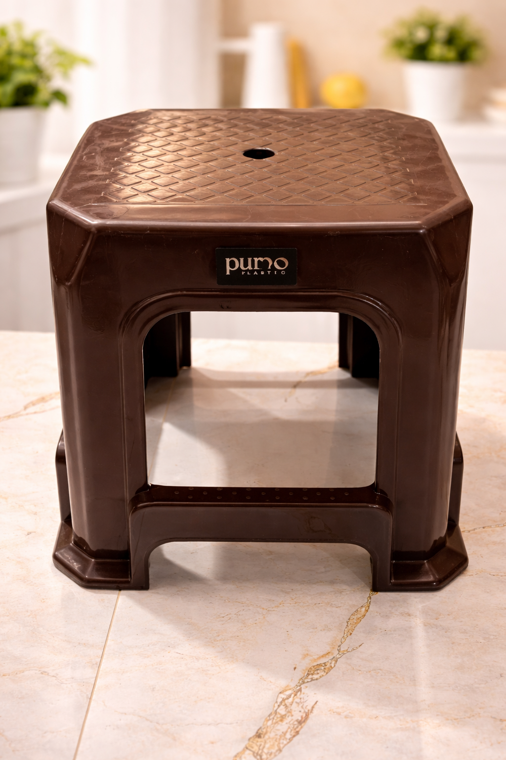 Heavy Duty Plastic Step Stool | Durable Multipurpose Household Stool