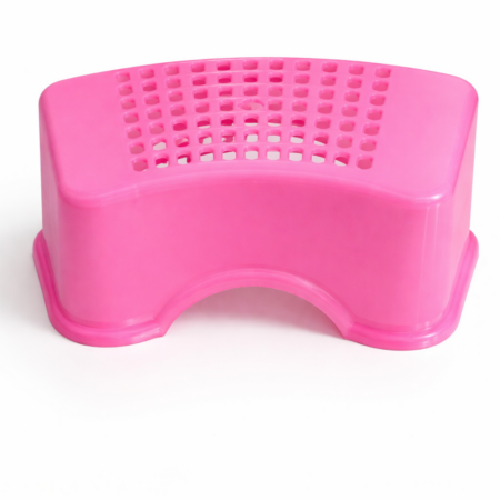 Plastic Kids Step Stool | Non-Slip Bathroom & Kitchen Step Stool