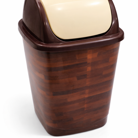 Plastic Swing Lid Dustbin | Household Garbage Bin with Flip Lid