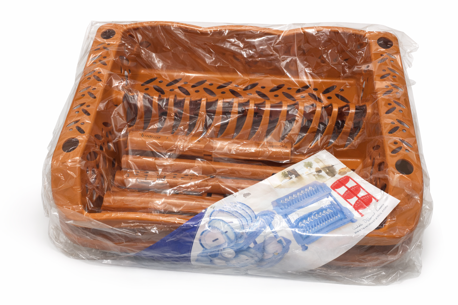 Plastic Foldable Dish Rack | Kitchen Dish Drainer & Drying Stand