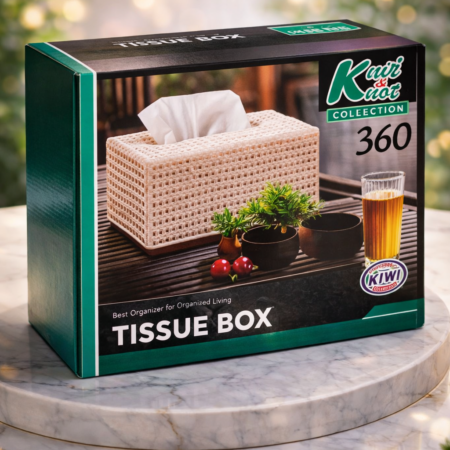 Kiwi & Karot Collection 360 Tissue Box | Decorative Tissue Holder