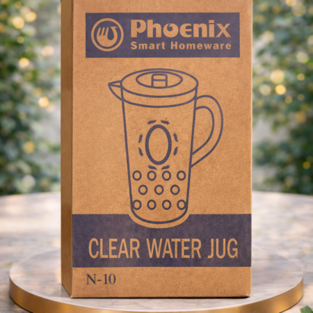 Phoenix Smart Homeware Clear Water Jug N-10 | Transparent Drinking Pitcher