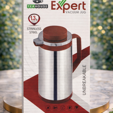 Tea House Expert Vacuum Jug 1.3L – Stainless Steel Insulated Thermos Flask
