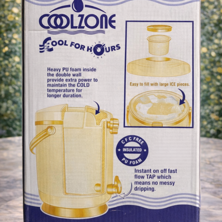 Coolzone Insulated Water Cooler with Tap – PU Foam Cold Water Dispenser