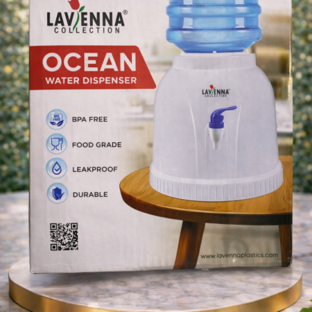 Lavenna Collection Ocean Water Dispenser – BPA Free Bottle Stand with Tap