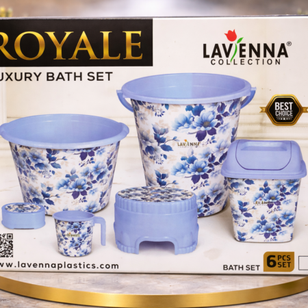 Lavenna Collection Royale Luxury Bath Set – 6 Piece Bathroom Accessories Set
