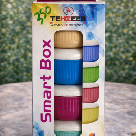 Tehzeeb Smart Box 350 β 4 Piece Food Storage Container Set (BPA Free)