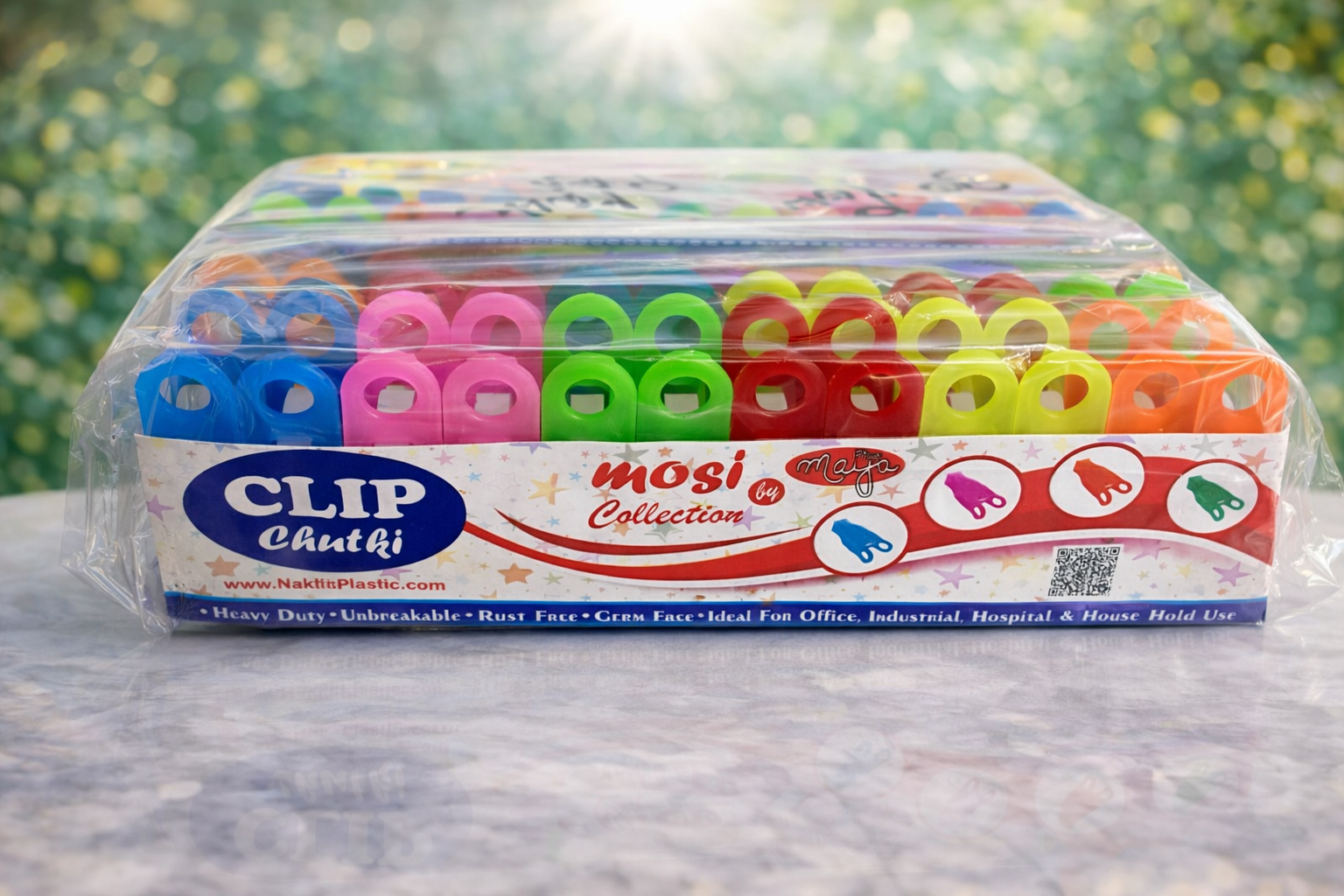 Mosi Clip Chutki Multipurpose Plastic Clips – Heavy Duty Household Clips Pack