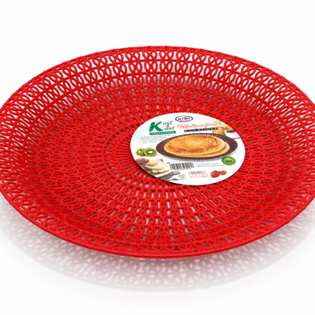 Multipurpose Plastic Serving Tray – Round Kitchen & Dining Serving Tray