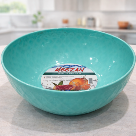 Meezan Plastic Multipurpose Kitchen Bowl – Durable Mixing & Serving Bowl