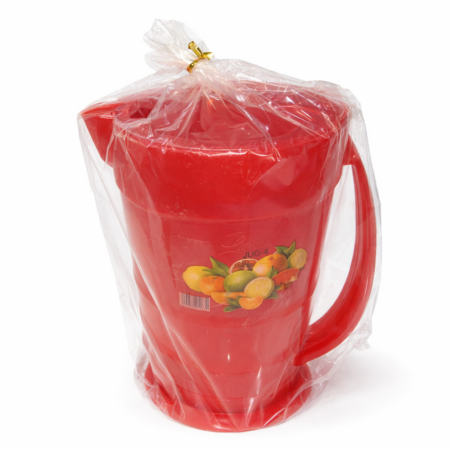 Luna Plastic Juice Jug – Multipurpose Water & Beverage Serving Pitcher