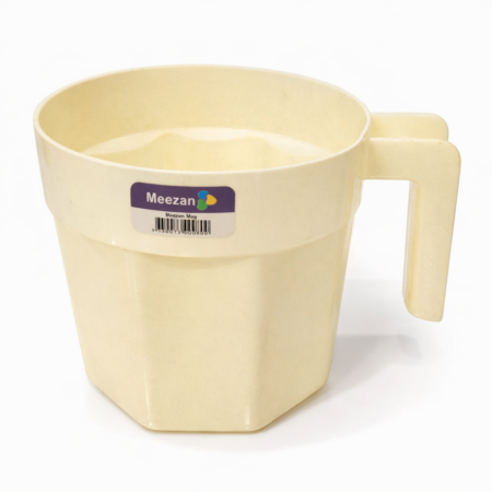 Meezan Plastic Water Mug with Handle – Multipurpose Kitchen & Bathroom Mug