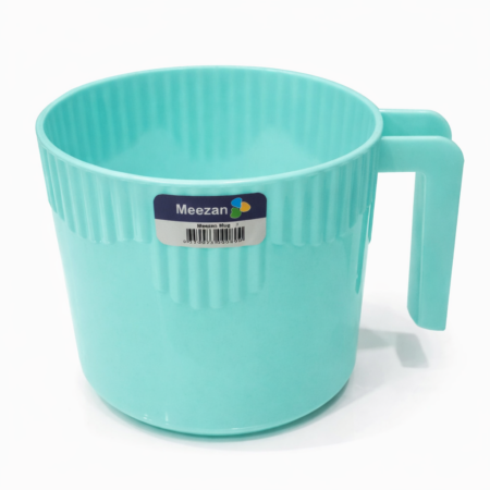 Meezan Plastic Water Mug with Handle – Durable Multipurpose Household Mug