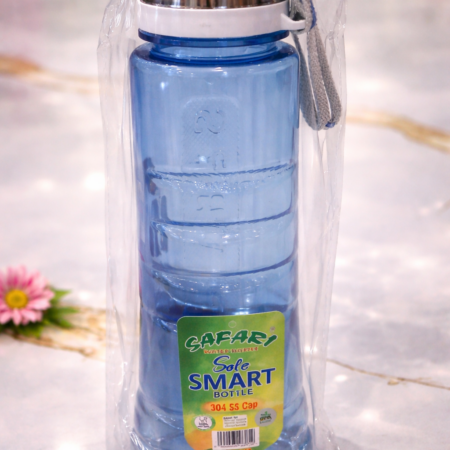 Safari Sole Smart Water Bottle with 304 Stainless Steel Cap – Durable Leakproof Bottle